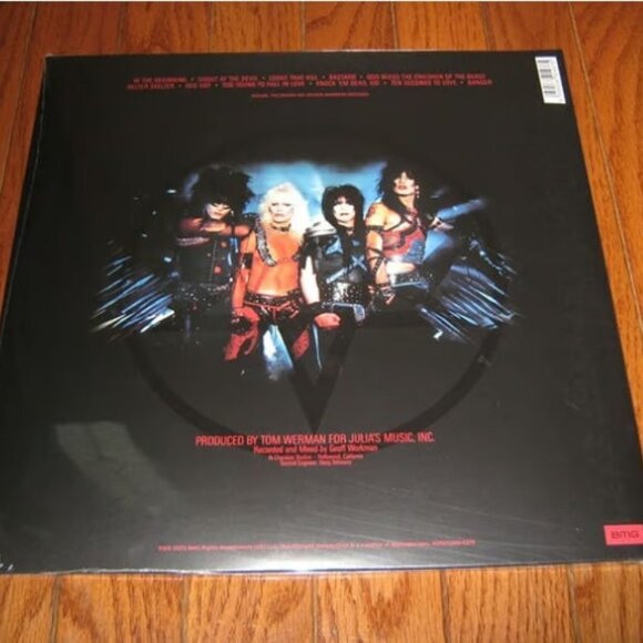 Motley Crue Shout At The Devil LP ~ Exclusive Colored Vinyl & Cover ~New/Sealed! - Picture 2 of 2